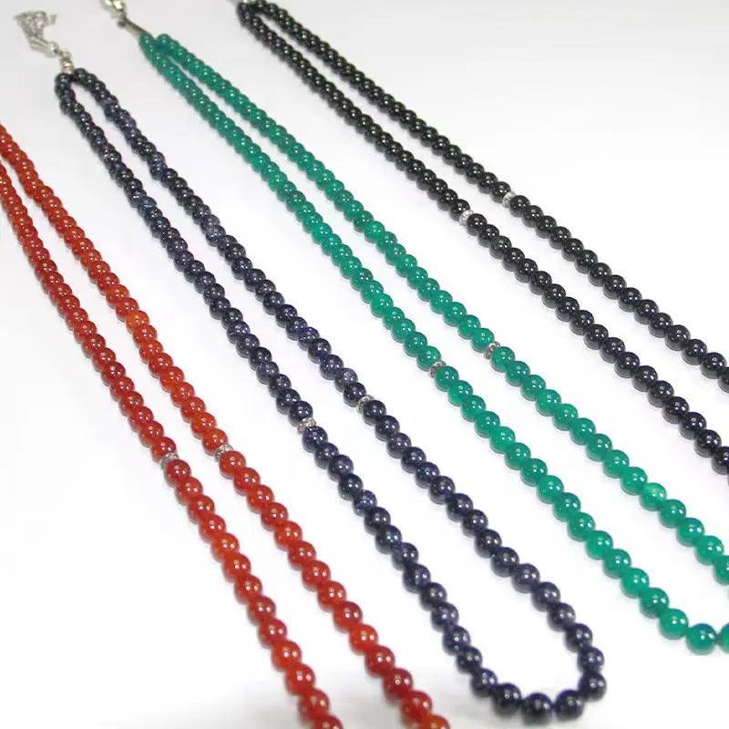 MR051 Tasbeeh en Agate - Perles de prière en cristal naturel pour Tasbeeh