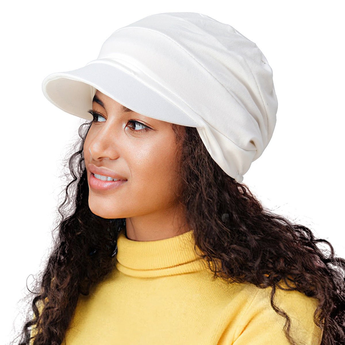 Hijab polyvalent, chapeau à bordure (MH108)