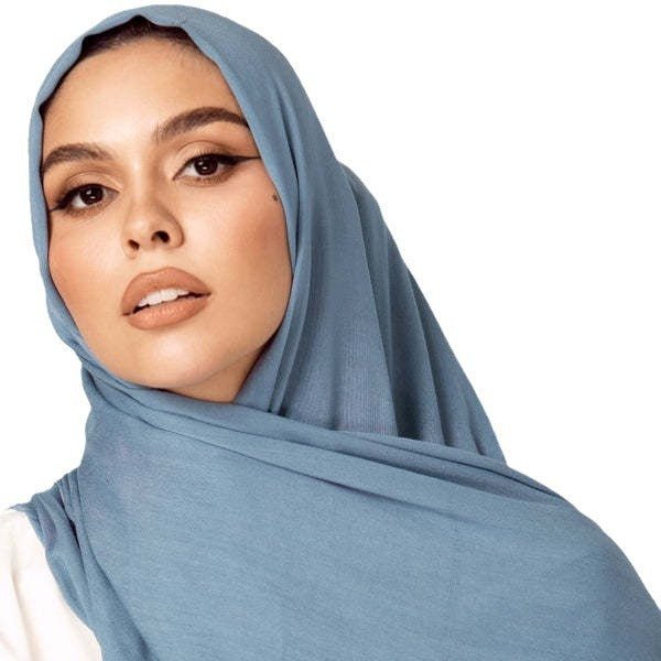 Hijab Moderne Doux et Respirant | Hijab Uni Polyvalent (MH188)