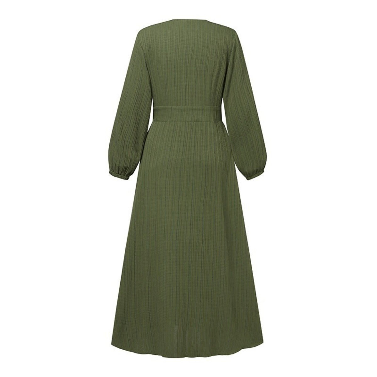Robe Abaya Vintage à Boutons | Robe Modeste à Manches Longues (MA256)