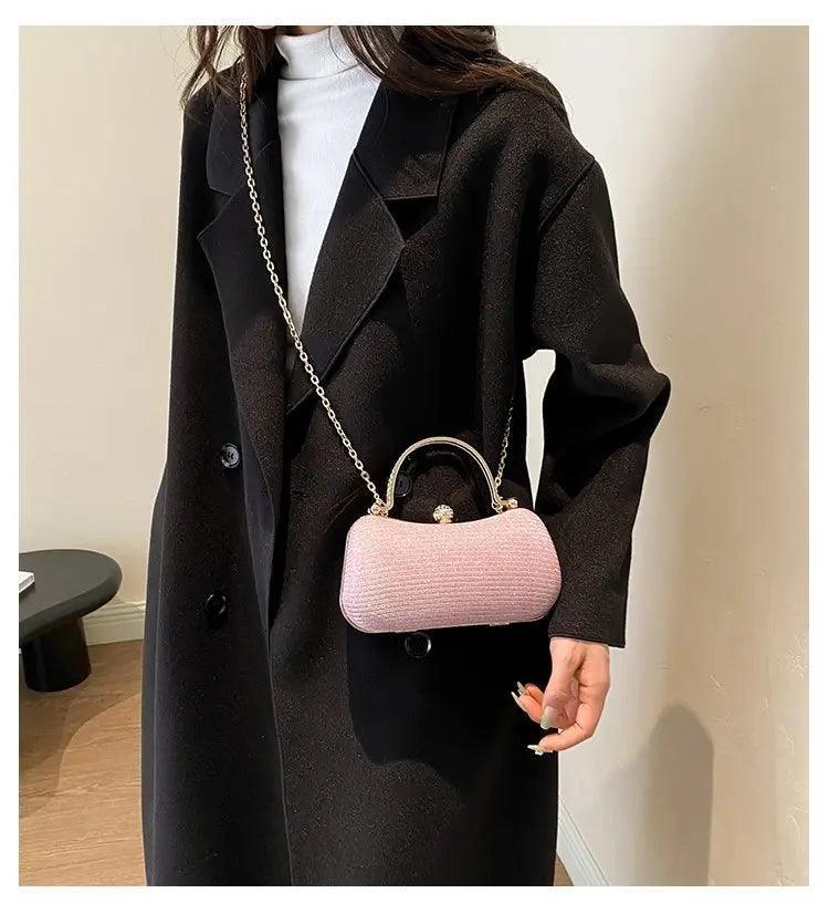 Sac de soirée pailleté pour cocktail – Pochette de bal pour mariages et événements formels (MAC061)