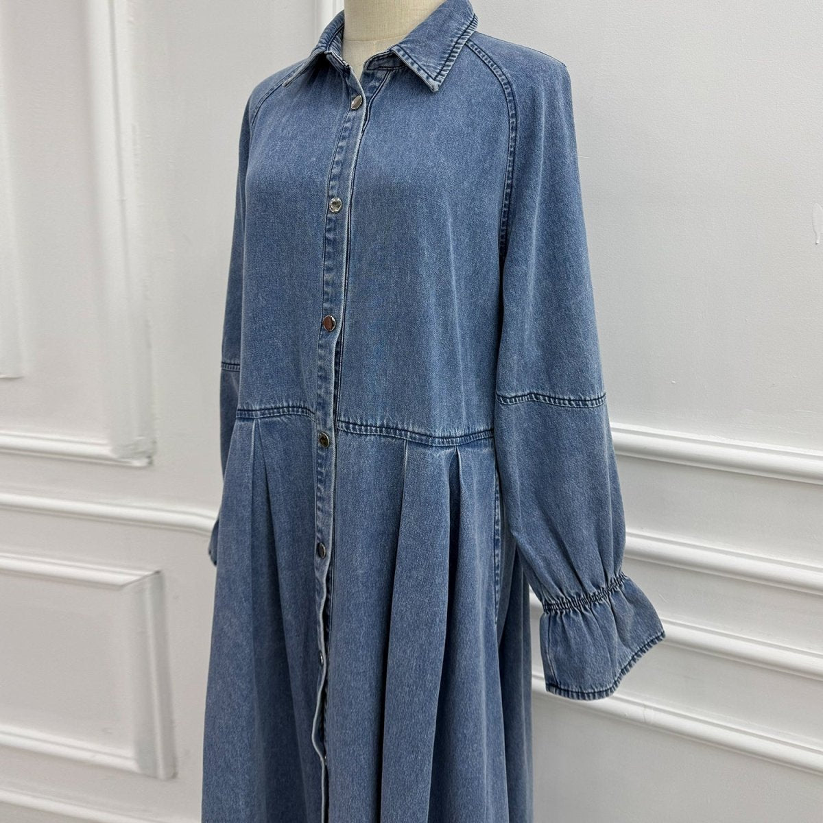 Robe Maxi en Denim Lyocell (MS442)