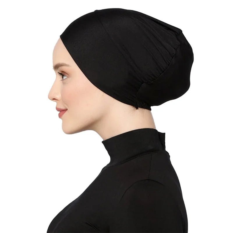 Bonnet sous-hijab en coton mercerisé | Bonnet hijab musulman (MH199)