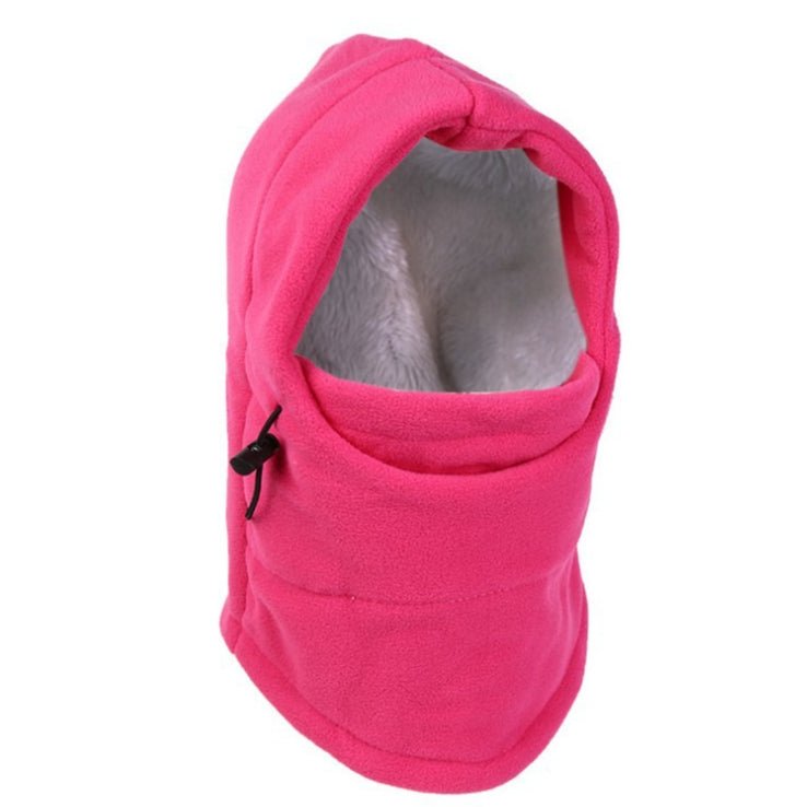 Cagoule d'hiver doublée polaire | Masque de ski intégral avec capuche ajustable (MAC306)