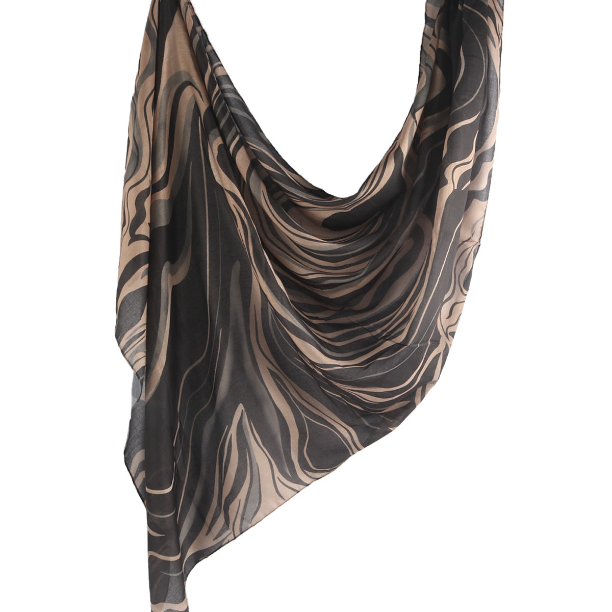 Foulard Hijab Imprimé Série Aquarelle (MH179)