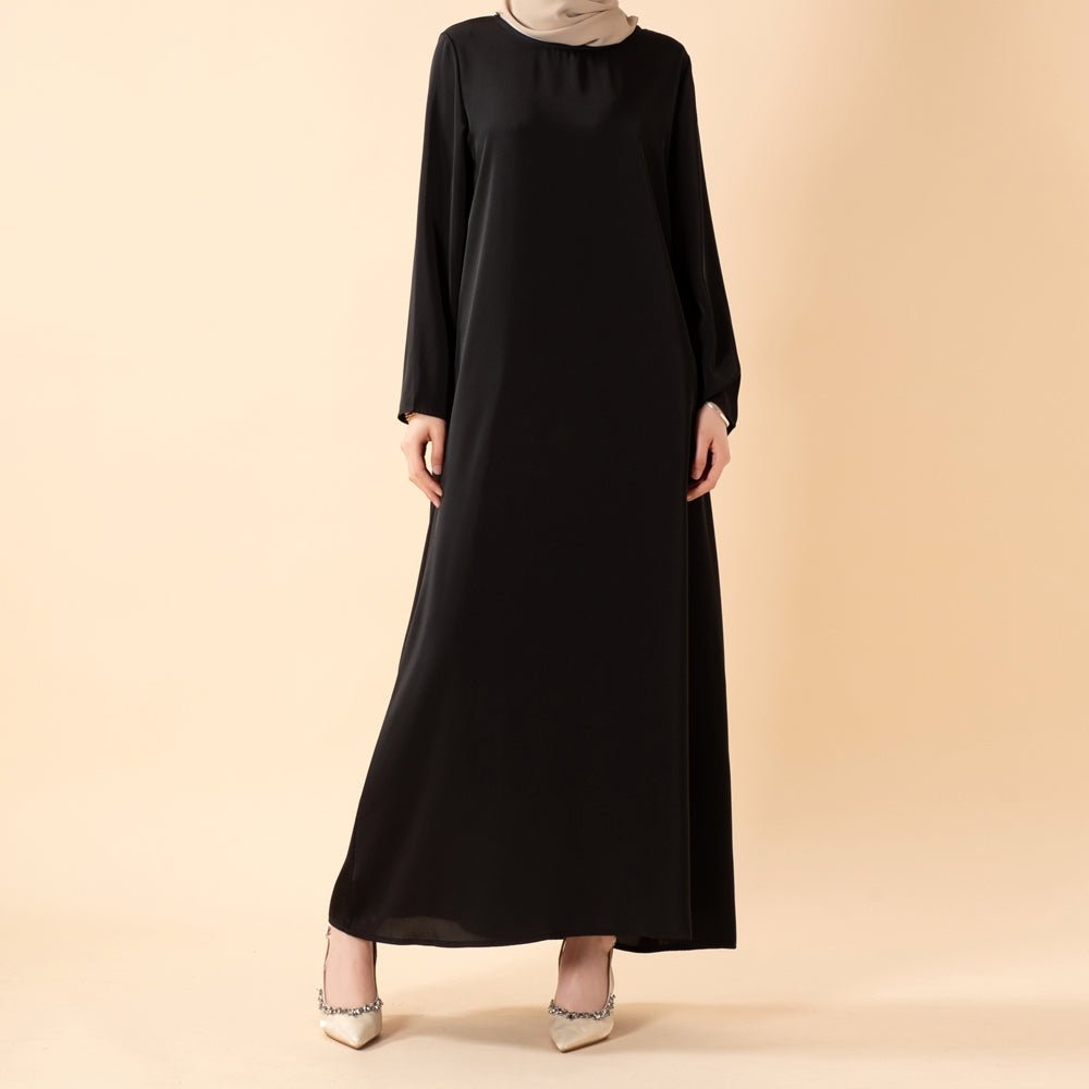 Abaya ouverte de luxe à fleurs 3D perlée paillettée brodée pour Aïd et mariage (MOA307)