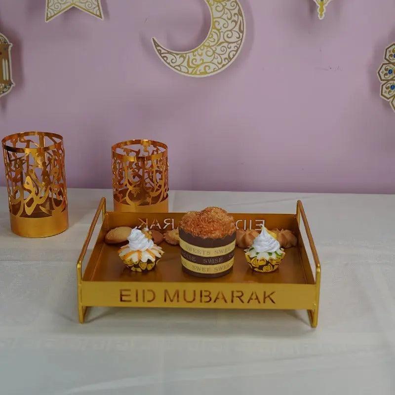 Plateau de fête Ramadan MR047 en fer