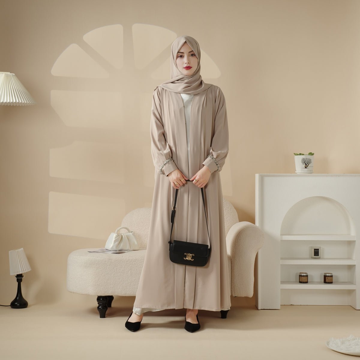Cardigan Abaya, Abaya style occidental (MOA061)