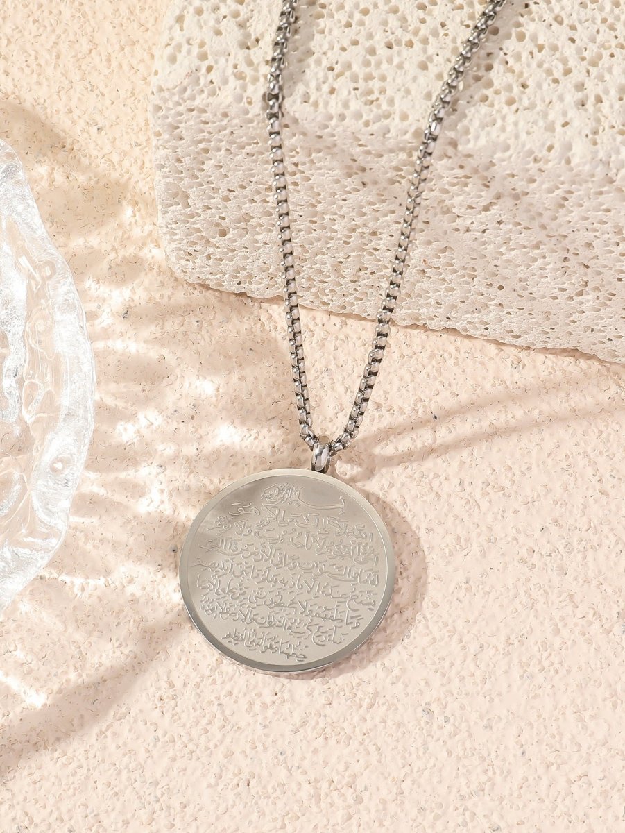 Collier en Acier Titane Réversible (MAC224) (AVEC COFFRET CADEAU)