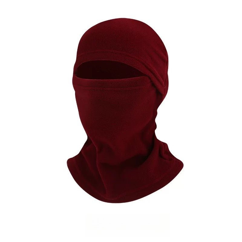 Cagoule Polaire Masque de Protection Visage | Tour de Cou Coupe-Vent pour Sports d'Extérieur (MAC307)
