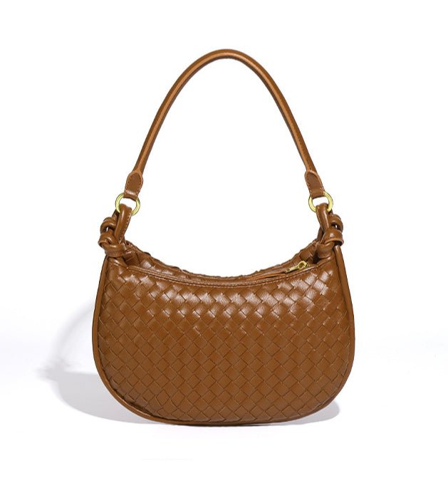 MAC177 Sac à bandoulière tissé rétro, chic et polyvalent, haut de gamme