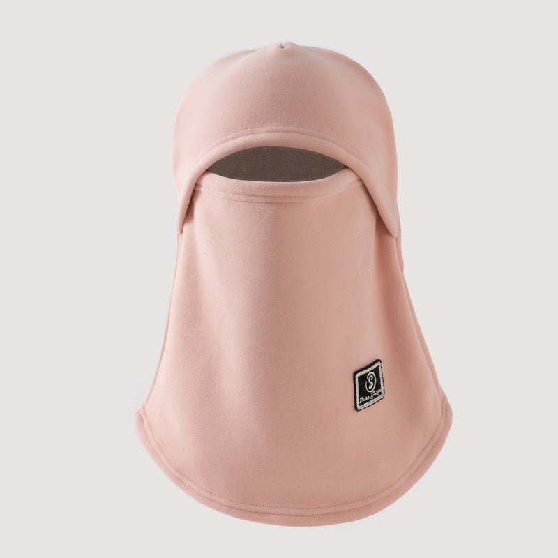 Cagoule Masque Doublée Polaire | Cagoule d'Hiver Coupe-Vent pour Vélo avec Protection des Oreilles (MAC308)