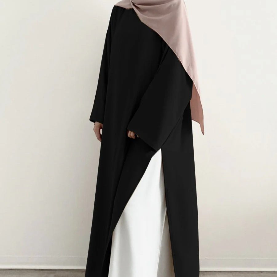 Abaya Fashion Décontractée avec Fente (MA063)