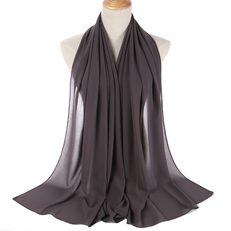 MH089 Hijab Bubble en Mousseline Perlée