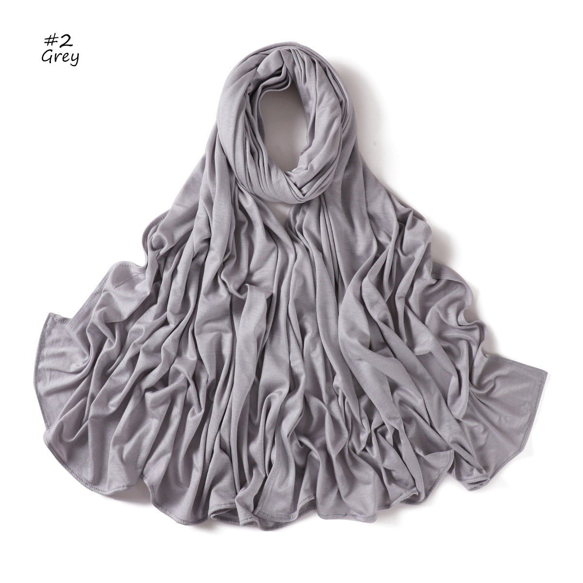 Foulard Hijab en Coton Mercerisé Doux et Respirant (MH126)