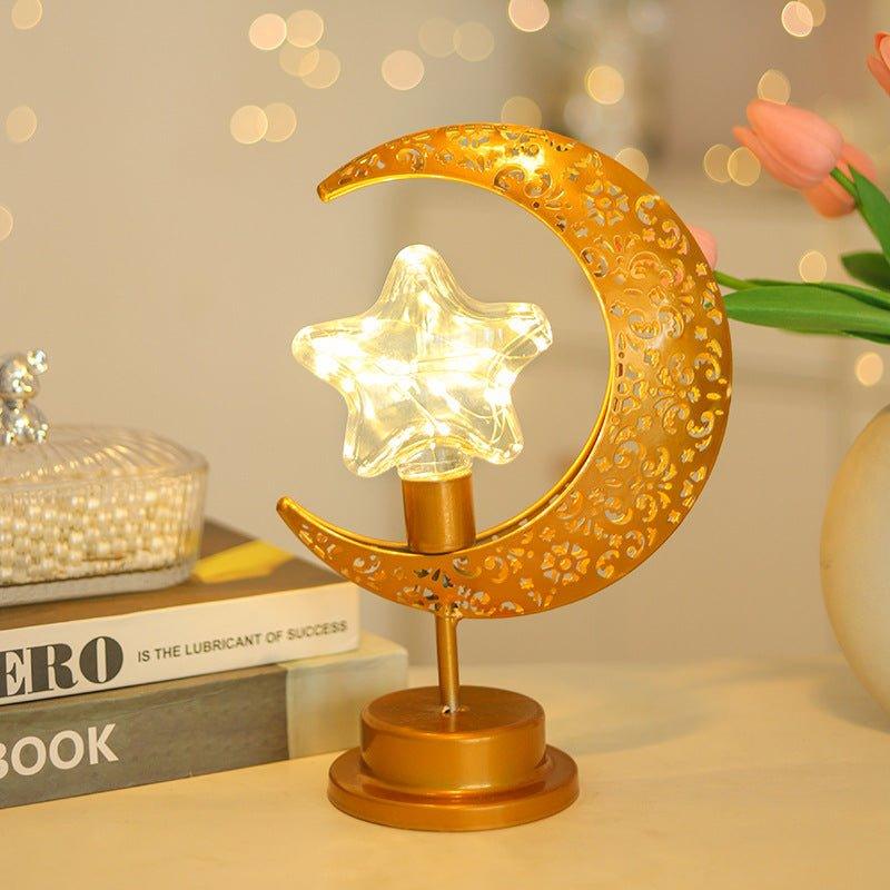 Lampe Lune MR060 en fer forgé avec LED