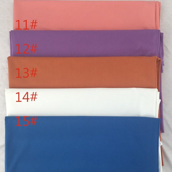 Hijab minimaliste polyvalent uni (MH190)