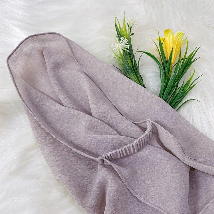 Hijab prêt-à-porter avec élastique ajustable (MH219)