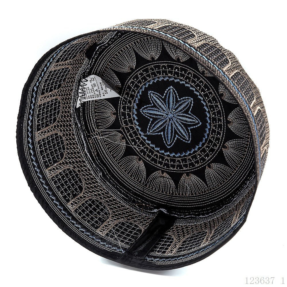Bonnet de Prière Kufi Brodé (MR088)