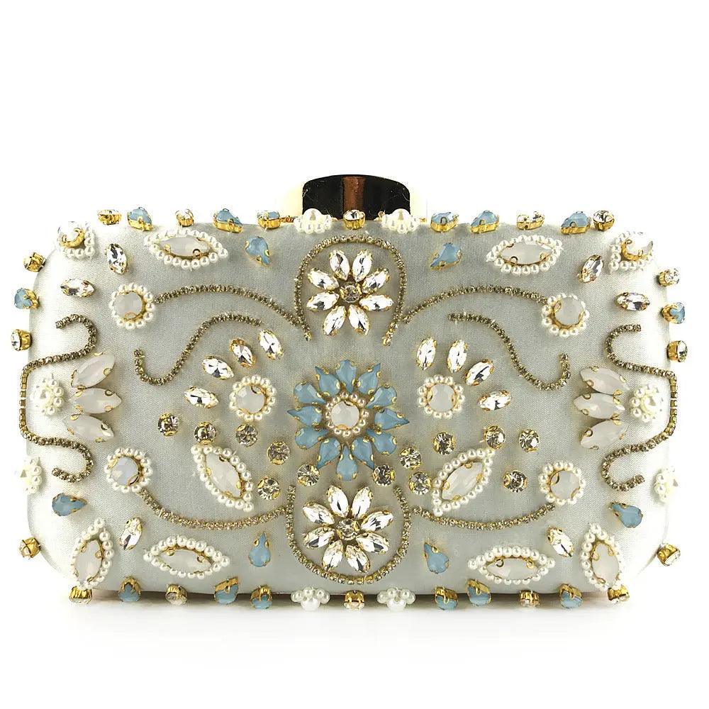 MAC012 Sac à main de luxe, sac Cheongsam Diamant