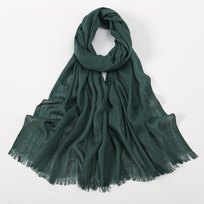 Écharpe Hijab en Coton Bambou (MH208)