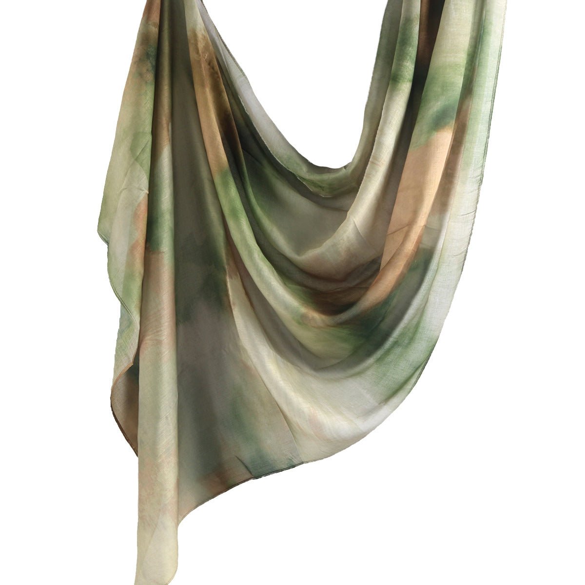 Hijab Imprimé Floral Aquarelle (MH103)