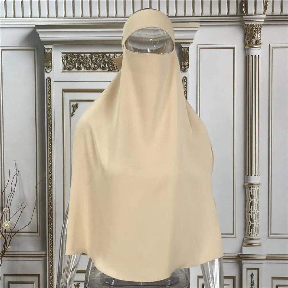 Niqab Nidha Doux - 10 Teintes Disponibles (MH016)