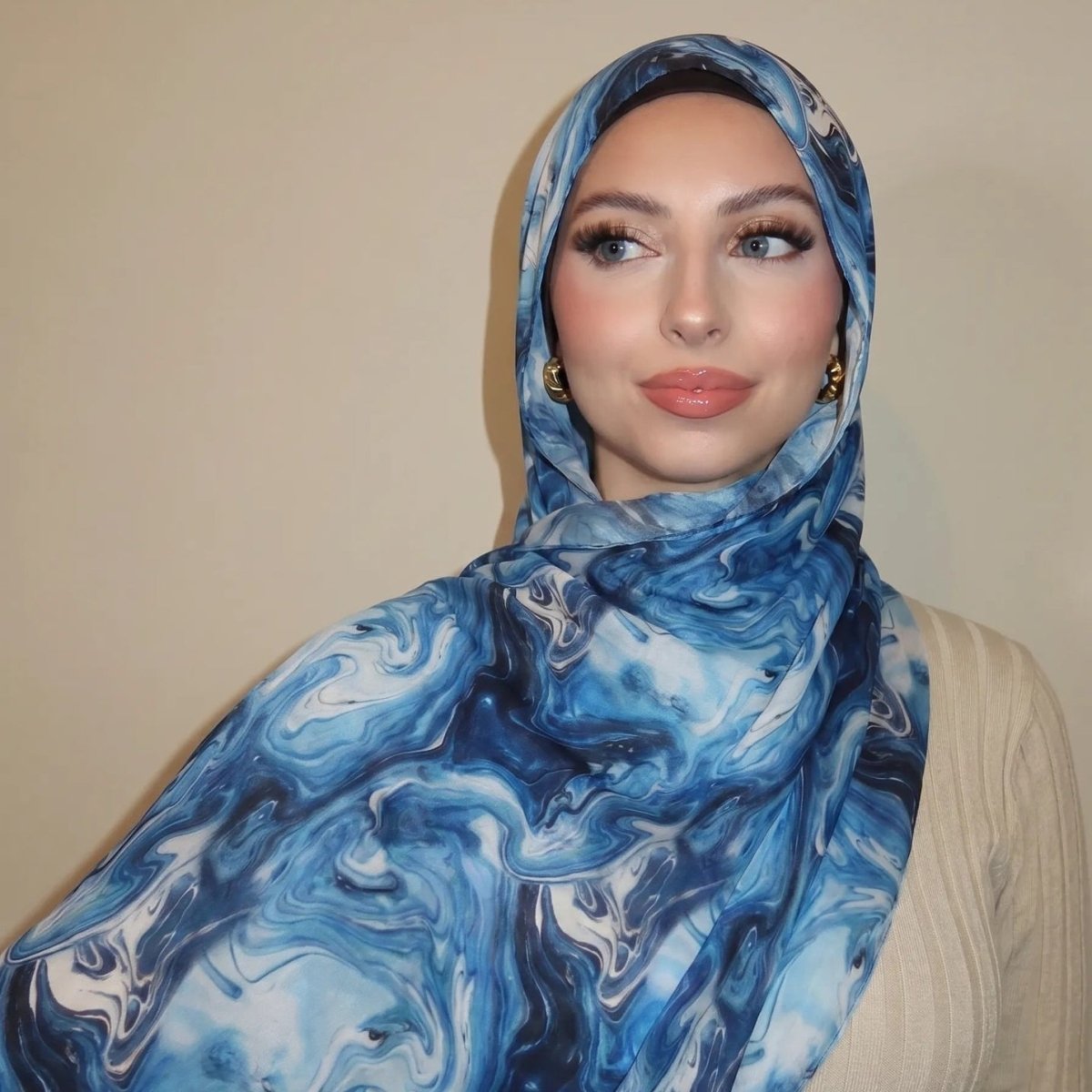 Foulard Hijab Watercolour Wash (MH240)