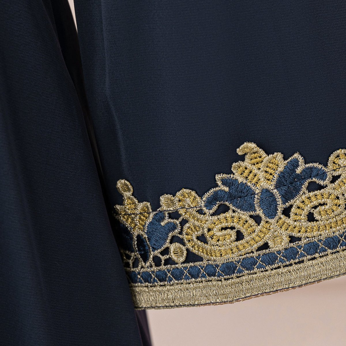 Robe Kaftan Brodée pour Filles (MKG020)