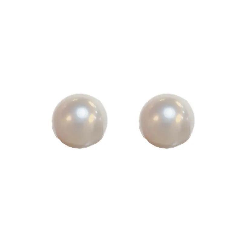Boucles d'oreilles puces en perles de culture d'eau douce naturelles MAC055