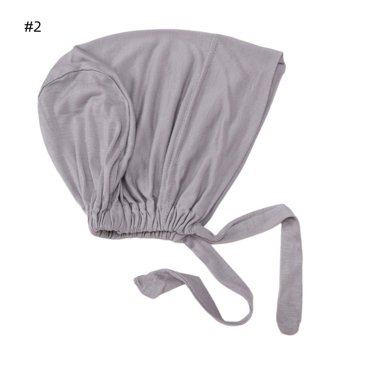 Bonnet Sous-Hijab en Coton Ajustable - Bandeau Respirant Anti-Glisse pour Hijab (MH125)
