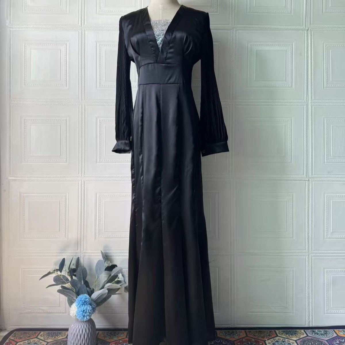 Robe habillée taille empire élégante (MS340)