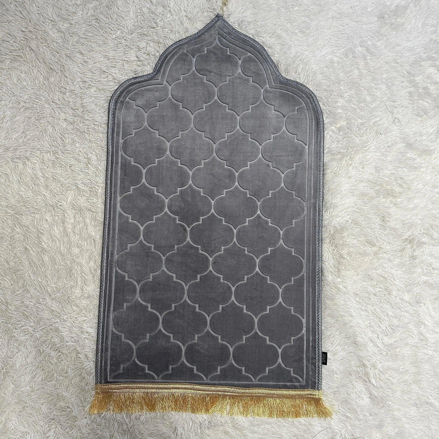 Tapis de prière MC010 en flanelle douce