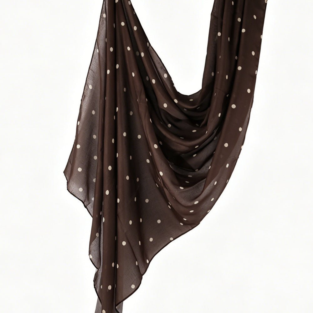 Foulard Hijab à Pois (MH230)