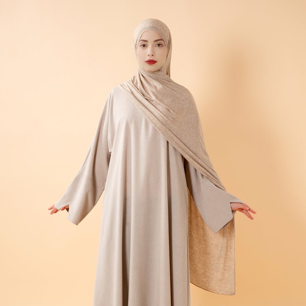 Hijab en jersey mélangé laine Cloud Soft (MH197)