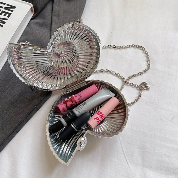 Sac pochette unique et chic inspiré du coquillage (MAC311)