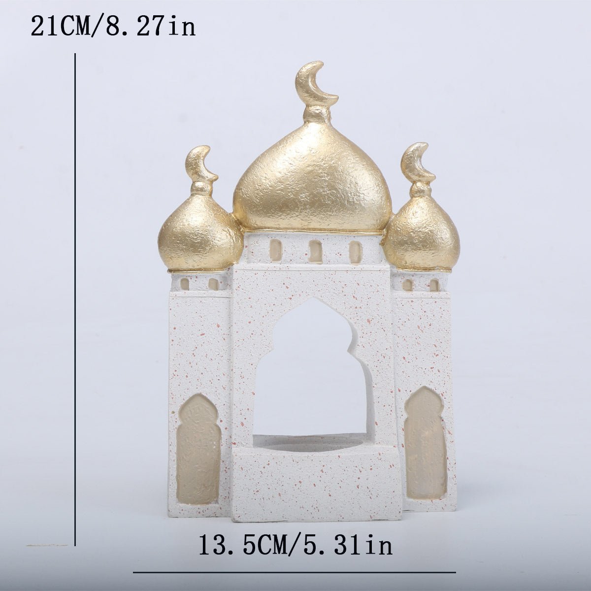 Ornement décoratif en résine Mosquée islamique (MAC396)