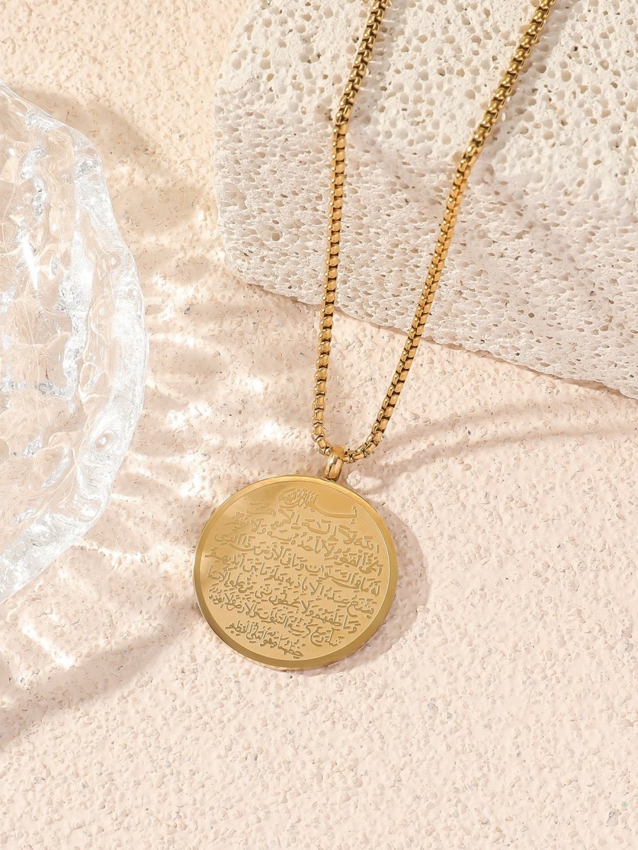 Collier en Acier Titane Réversible (MAC224) (AVEC COFFRET CADEAU)
