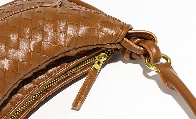 MAC177 Sac à bandoulière tissé rétro, chic et polyvalent, haut de gamme