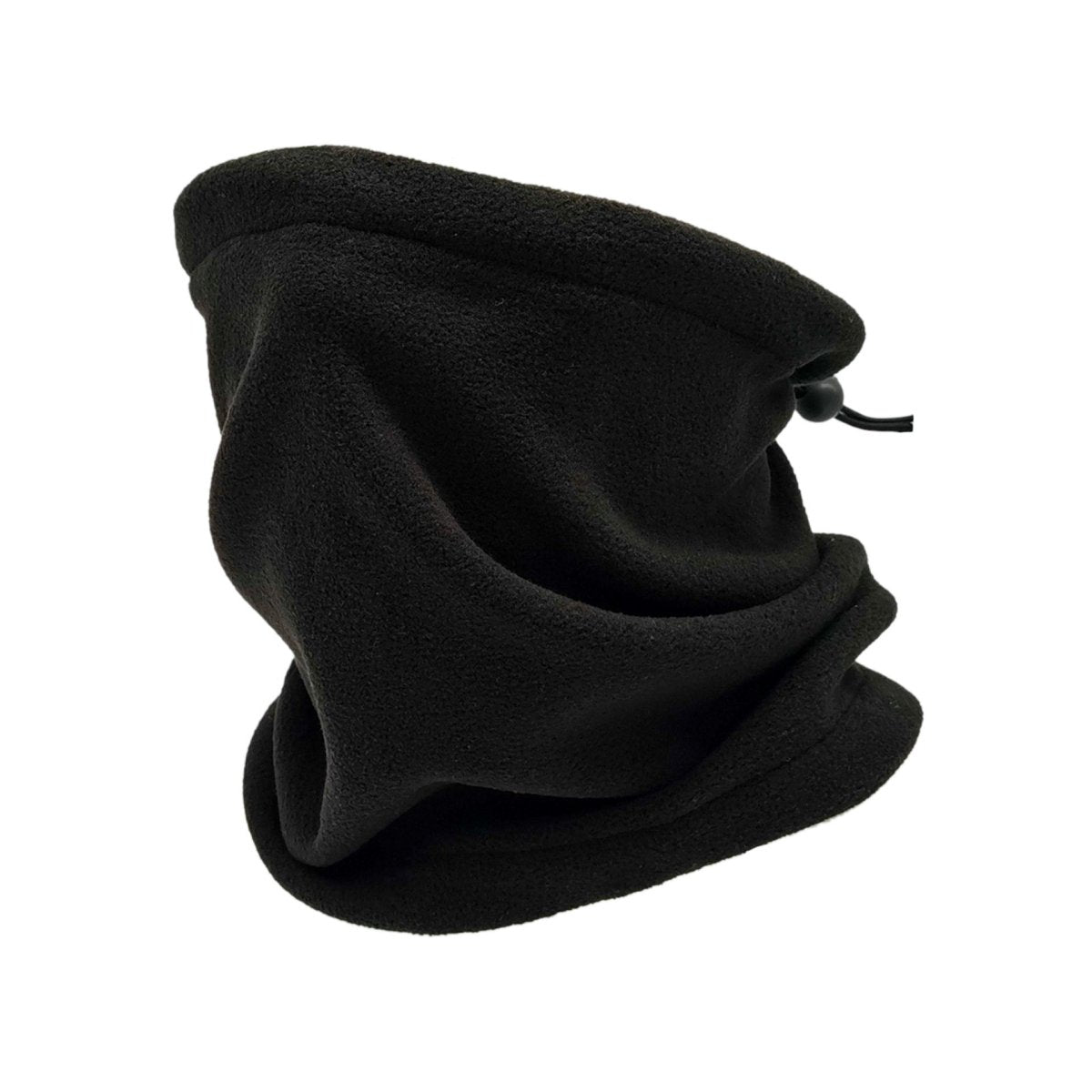 Cagoule d'hiver doublée polaire | Masque de ski intégral avec capuche ajustable (MAC306)