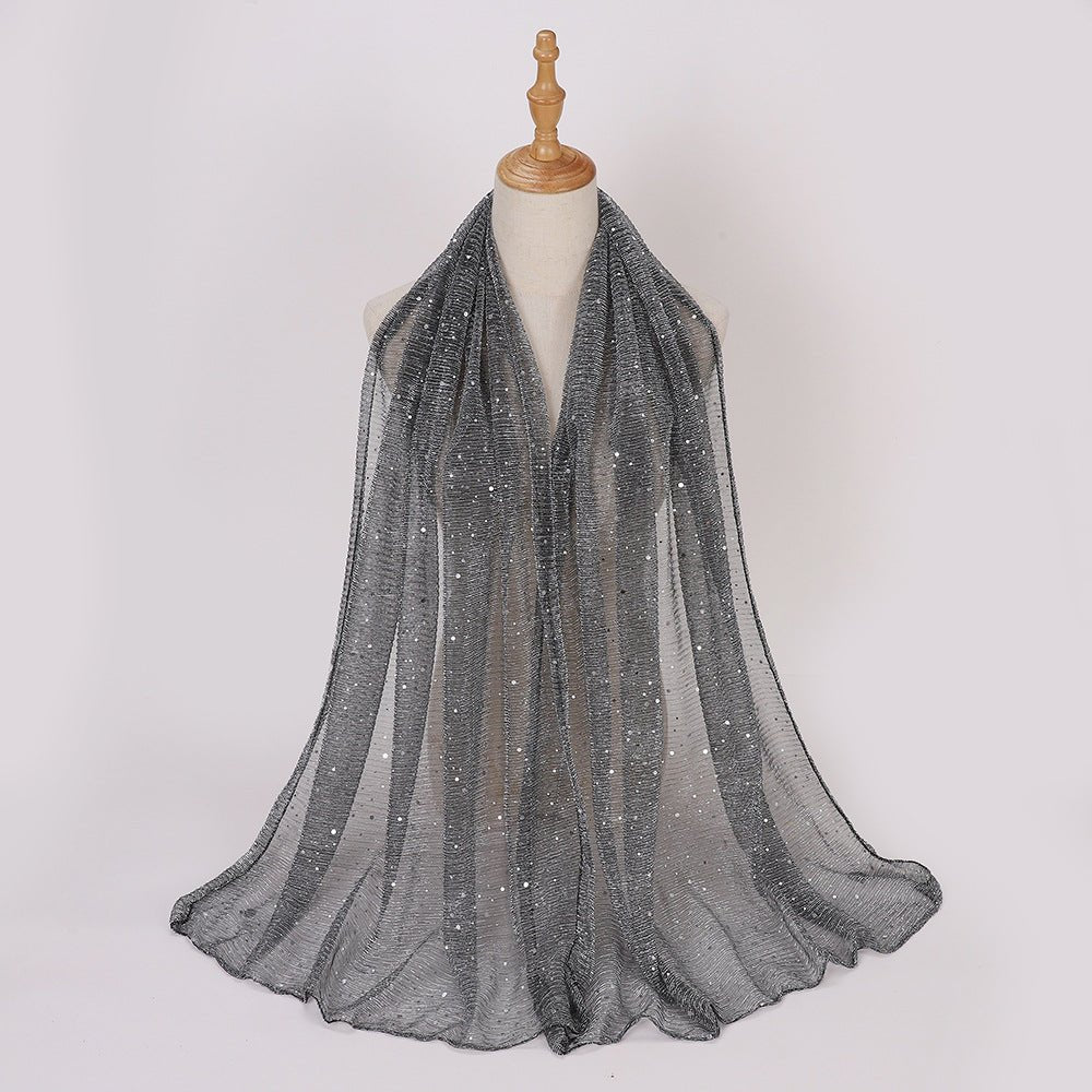 Écharpe Hijab Scintillante (MH205)