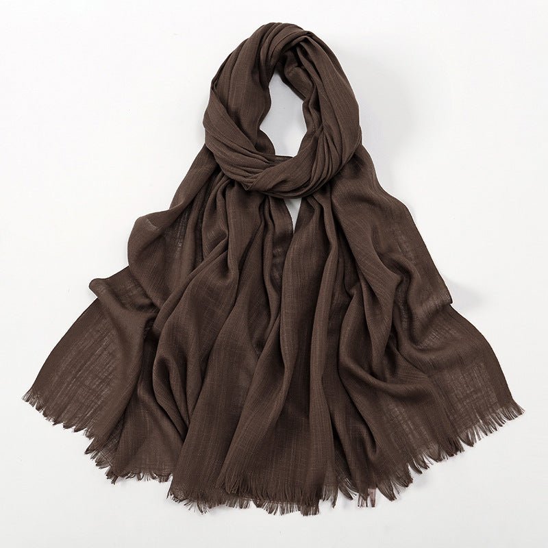 Écharpe Hijab en Coton Bambou (MH208)