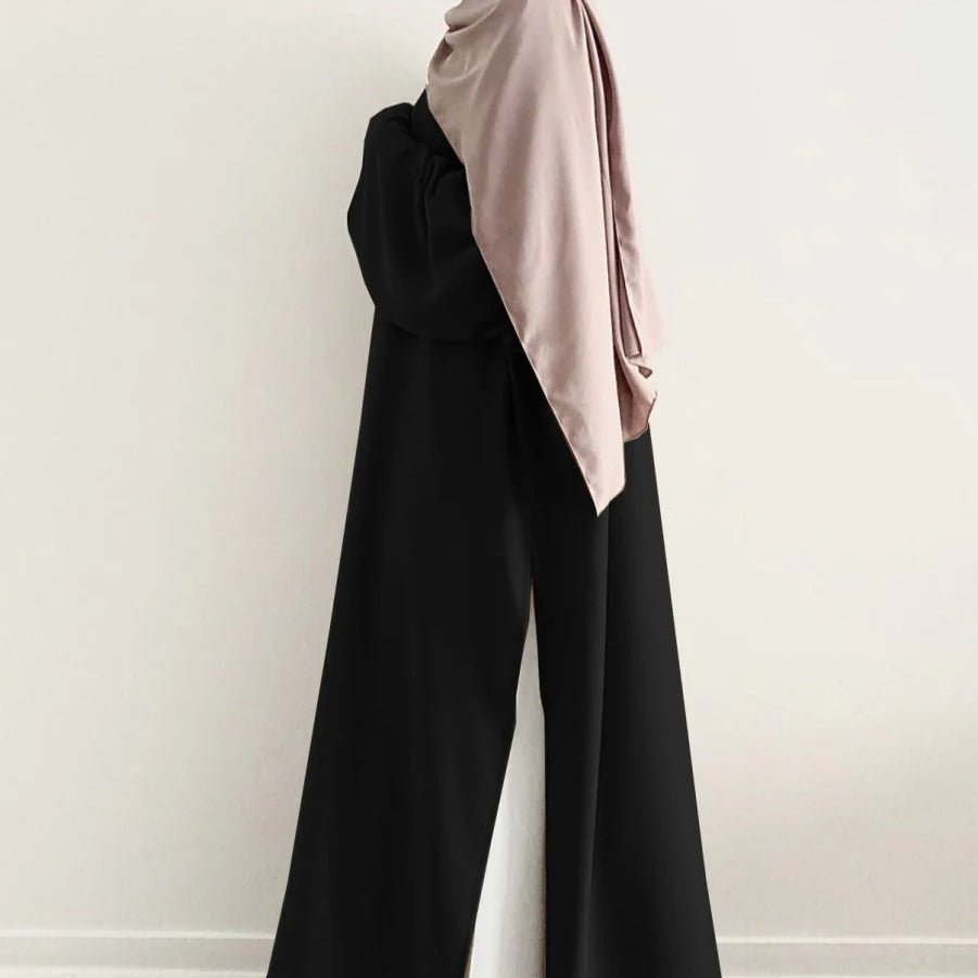 Abaya Fendue Fashion Décontractée (UKMA063)