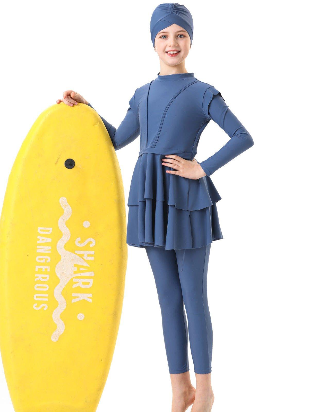 MB010 Maillot de bain pudique pour enfants - Plage