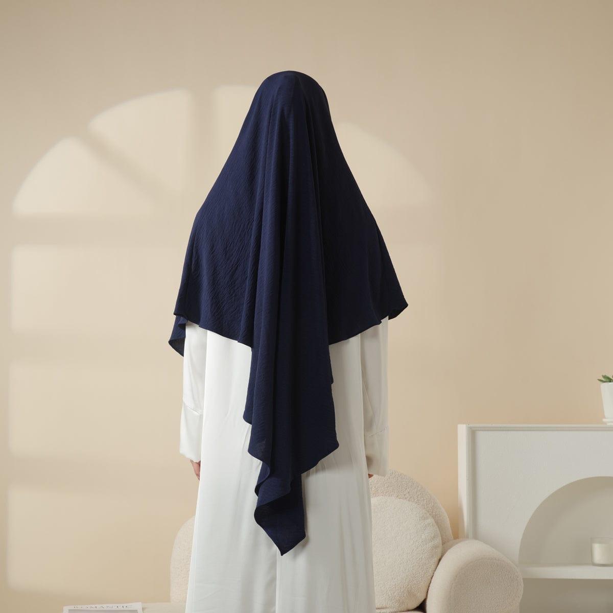 Khimar une couche en crêpe confort (MK014)