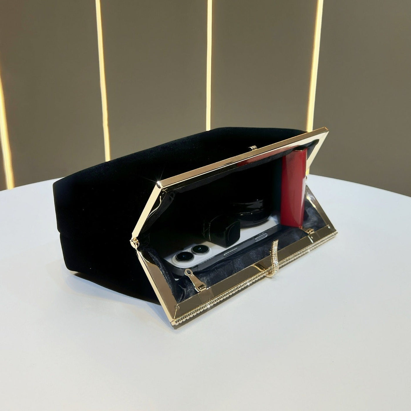 Élégant Pochette de Soirée & Sac Bandoulière (MAC448)