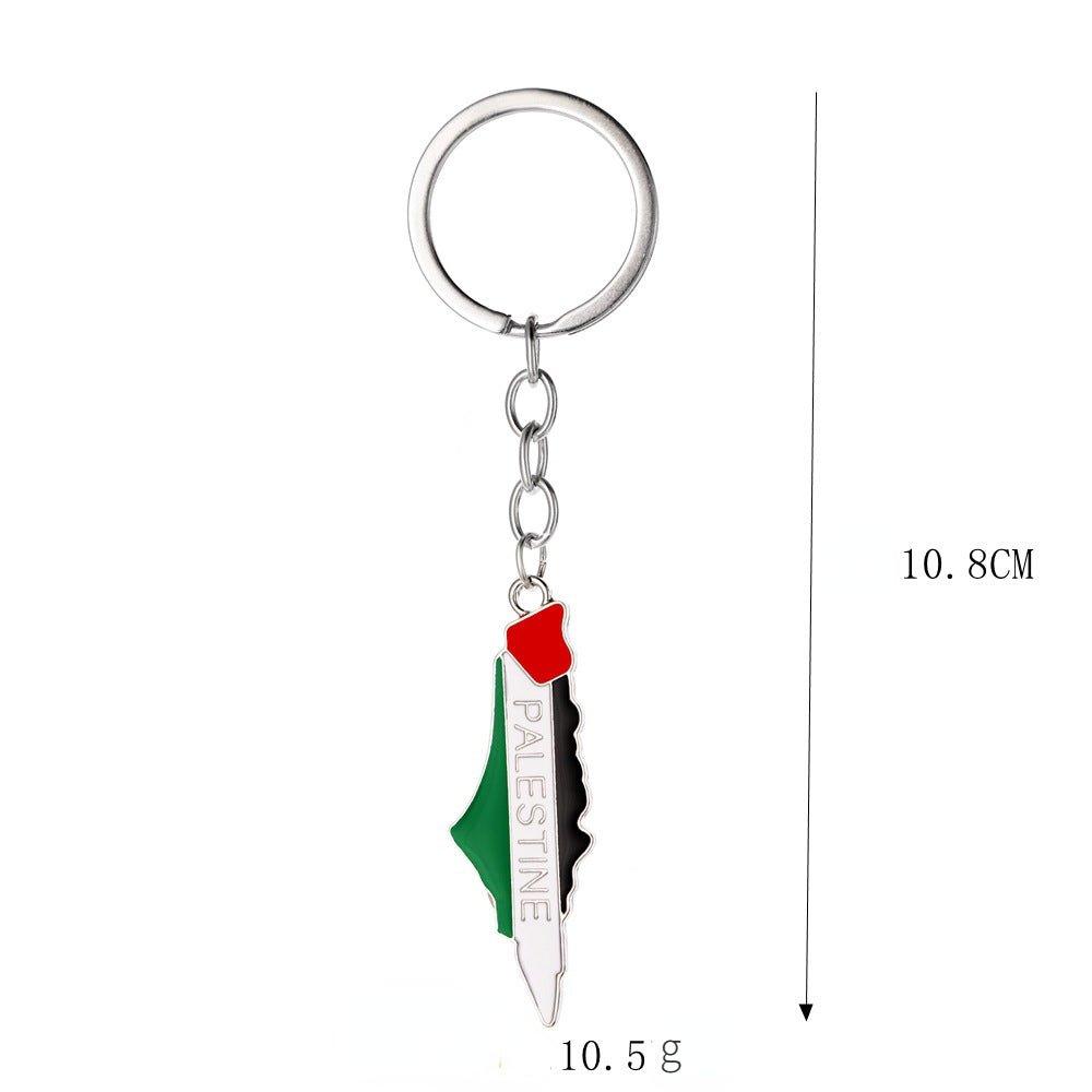 MAC106 Pendentif en métal Keffiyeh Free Pakistan