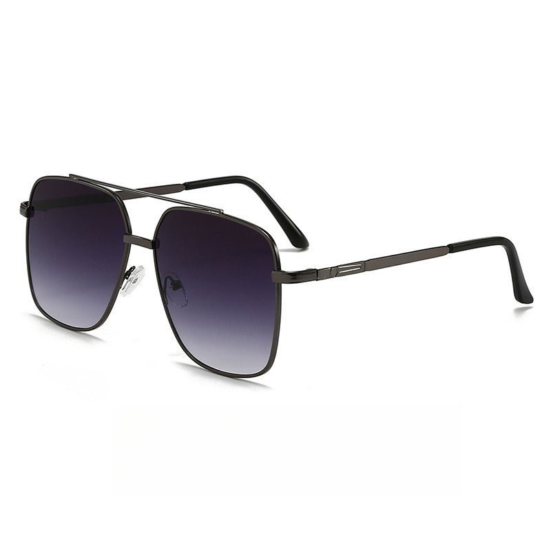Lunettes de soleil vintage à double pont - Style rétro intemporel pour homme et femme (MAC265)