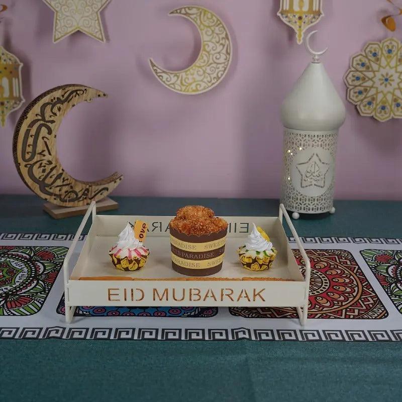 Plateau de fête Ramadan MR047 en fer