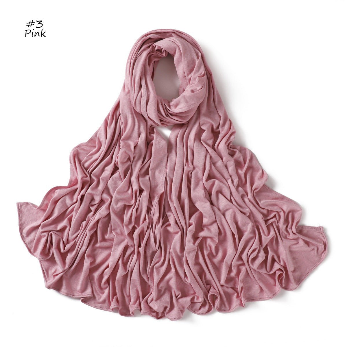 Foulard Hijab en Coton Mercerisé Doux et Respirant (MH126)